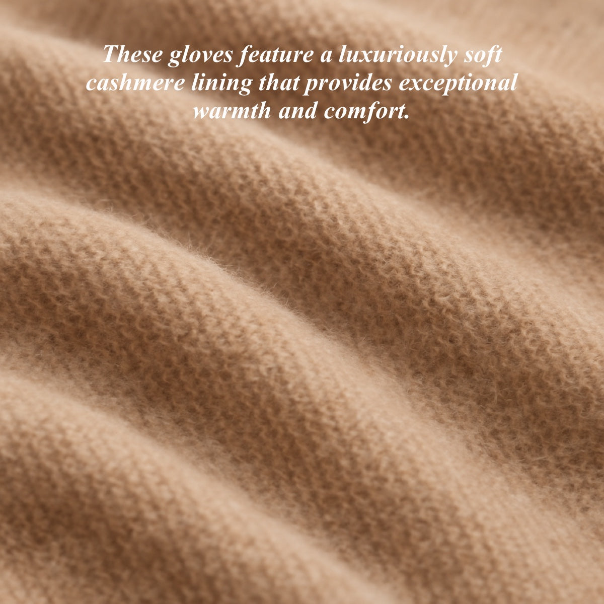 Isabella (brown) - Italian lambskin leather gloves with cashmere lining